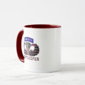 Luftlandefallschirmspringer Tasse (Vorderseite Links)