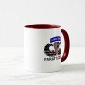 Luftlandefallschirmspringer Tasse (VorderseiteRechts)