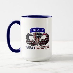 Luftlandefallschirmspringer Tasse