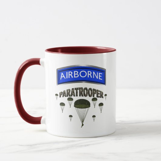Luftlandefallschirmspringer tasse (Links)