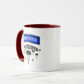 Luftlandefallschirmspringer tasse (Vorderseite Links)