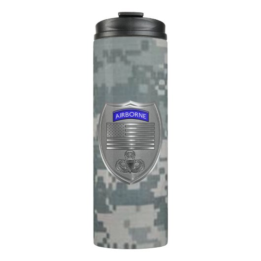 Luftlandefallschirmspringer thermosbecher (Vorderseite)