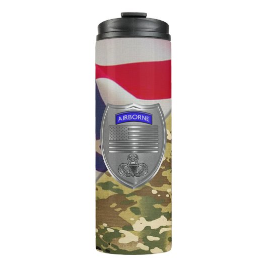 Luftlandefallschirmspringer thermosbecher (Vorderseite)