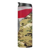 Luftlandefallschirmspringer thermosbecher (Nach rechts gedreht)