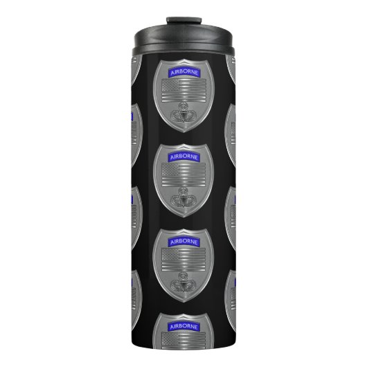 Luftlandefallschirmspringer thermosbecher (Vorderseite)