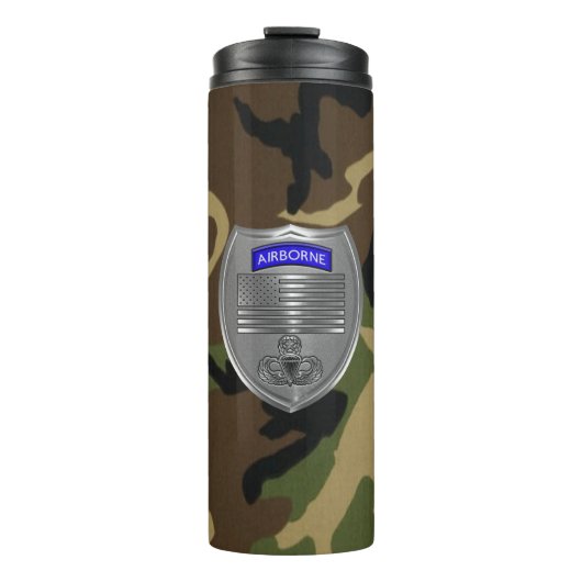 Luftlandefallschirmspringer thermosbecher (Vorderseite)
