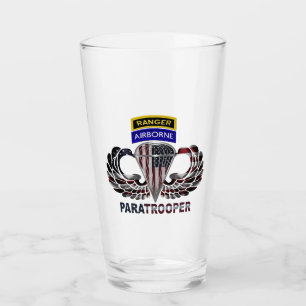 Luftlandejäger-Sprungflügel mit amerikanischer Fla Glas