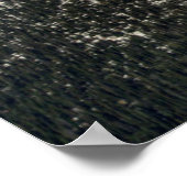 Luftlinie des Warderman Sees Poster (Ecke)