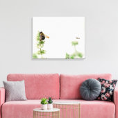 Luftlinie Leinwanddruck (Insitu (Wohnzimmer))