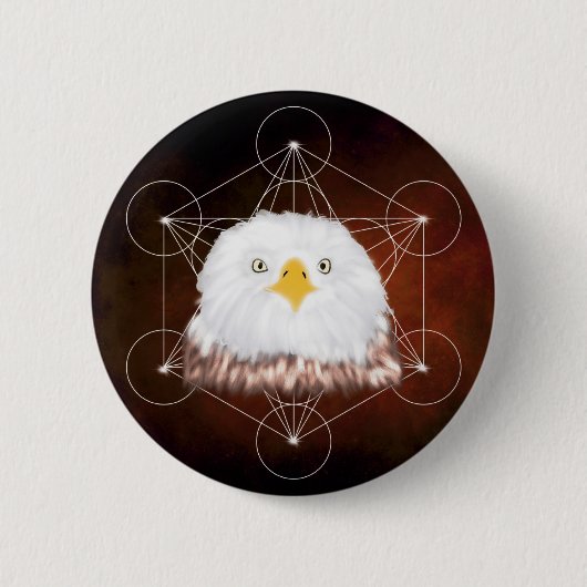 Luftmatron Button (Vorderseite)