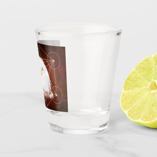 Luftmatron Schnapsglas (Rechts)
