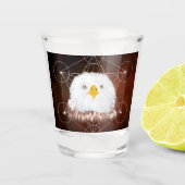 Luftmatron Schnapsglas (Vorderseite)