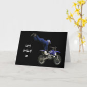 Luftmoto-Kreuz #3 Karte (Gelbe Blume)