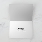 Luftmotocross-Geburtstag Karte (Innenseite)