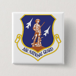 Luftnationalgarde-Militärveteran Button