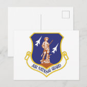 Luftnationalgarde Militärveteran Postkarte (Vorne/Hinten)