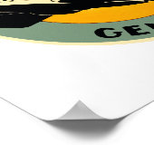 Luftnavigation ~ Genua Poster (Ecke)