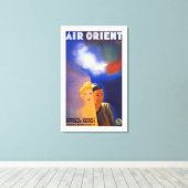 Luftorientierung Leinwanddruck (Insitu (Holzboden))