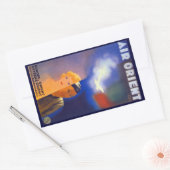 Luftorientierung Rechteckiger Aufkleber (Umschlag)