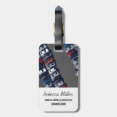 Luftparkplatz Gepäckanhänger (Rückseite vertikal)