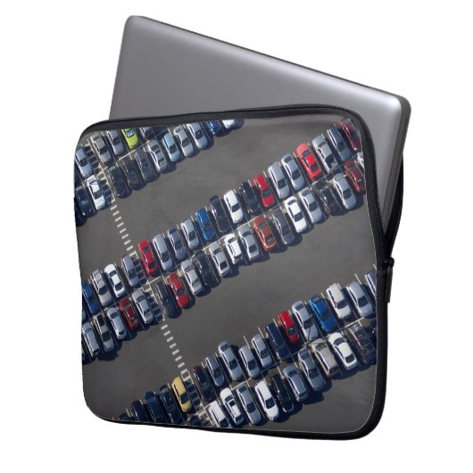 Luftparkplatz Laptopschutzhülle (Vorderseite Links)