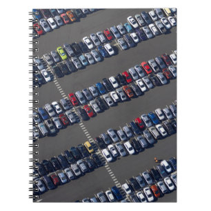 Luftparkplatz Notizblock