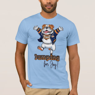 Luftpfähle   Bulldog Fun Art T-Shirt