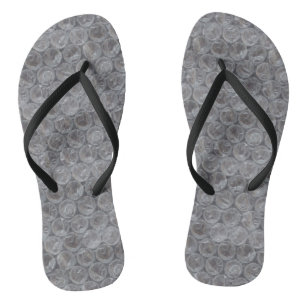 Luftpolsterfolie Badesandalen