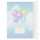 Luftpost - 5 Zoll x 7 Zoll Kunstkarte (Innen (Links))