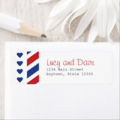 Luftpost mit Rücksendeadresse (Insitu)