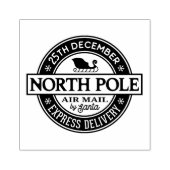 Luftpost Nordpol Festiv Gummistempel (Prägung)