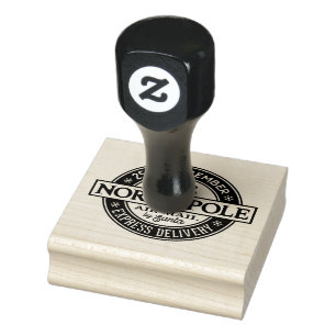 Luftpost Nordpol Festiv Gummistempel