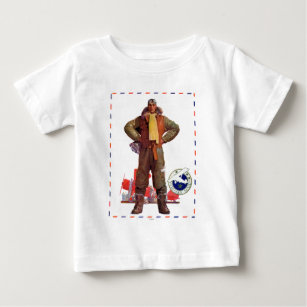 Luftpost-Pilot Baby T-shirt