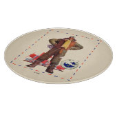 Luftpost-Pilot Schneidebrett (Ecke)