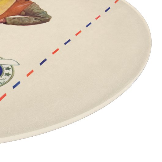 Luftpost-Pilot Schneidebrett (Ecke)