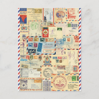 Luftpost Postkarte