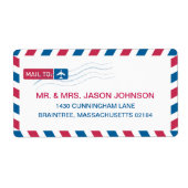 Luftpostadresse (Vorne)