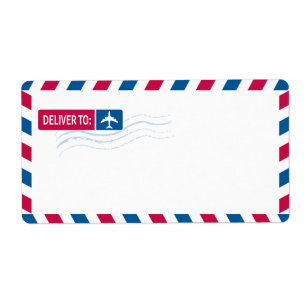 Luftpostadresse LIEFERN AN: