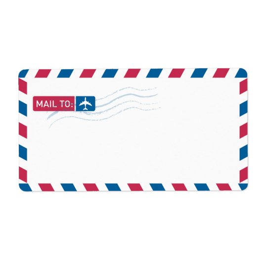 Luftpostadresse | MAIL AN: (Vorne)