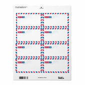 Luftpostadresse | MAIL AN: (Vorne)