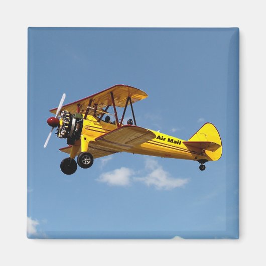 Luftpostbiplane Magnet (Vorne)
