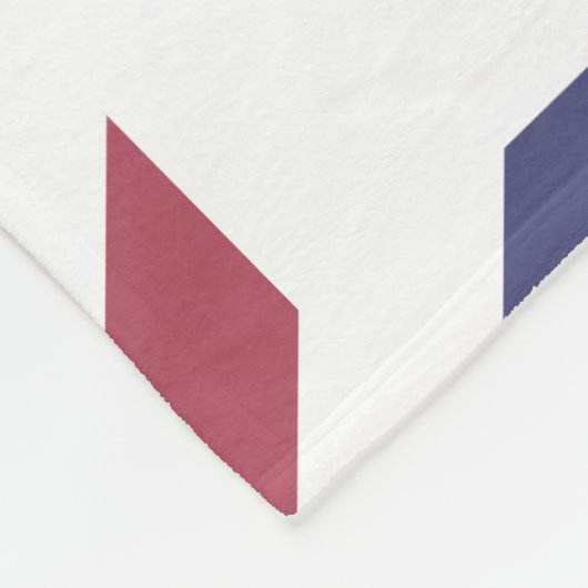 Luftpostbrief und kundenspezifische Flugmeldung Fleecedecke (Ecke)