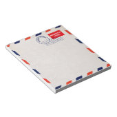 Luftpostnotiz Notizblock (angewinkelt)