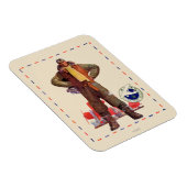 Luftpostpilot Magnet (Rechte Seite)