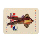 Luftpostpilot Magnet (Horizontal)