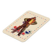 Luftpostpilot Magnet (Linke Seite)