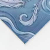 Luftpriesterin Fleecedecke (Ecke)