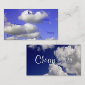 Luftreinhaltung II Visitenkarte (Vorne/Hinten)