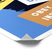 Luftreinhaltung — Zweites Weltkrieg Poster (Ecke)