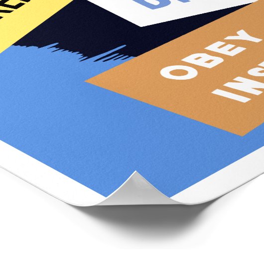 Luftreinhaltung — Zweites Weltkrieg Poster (Ecke)